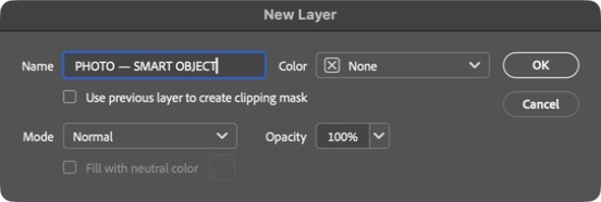 Photoshop procedure support for Create the delivery document