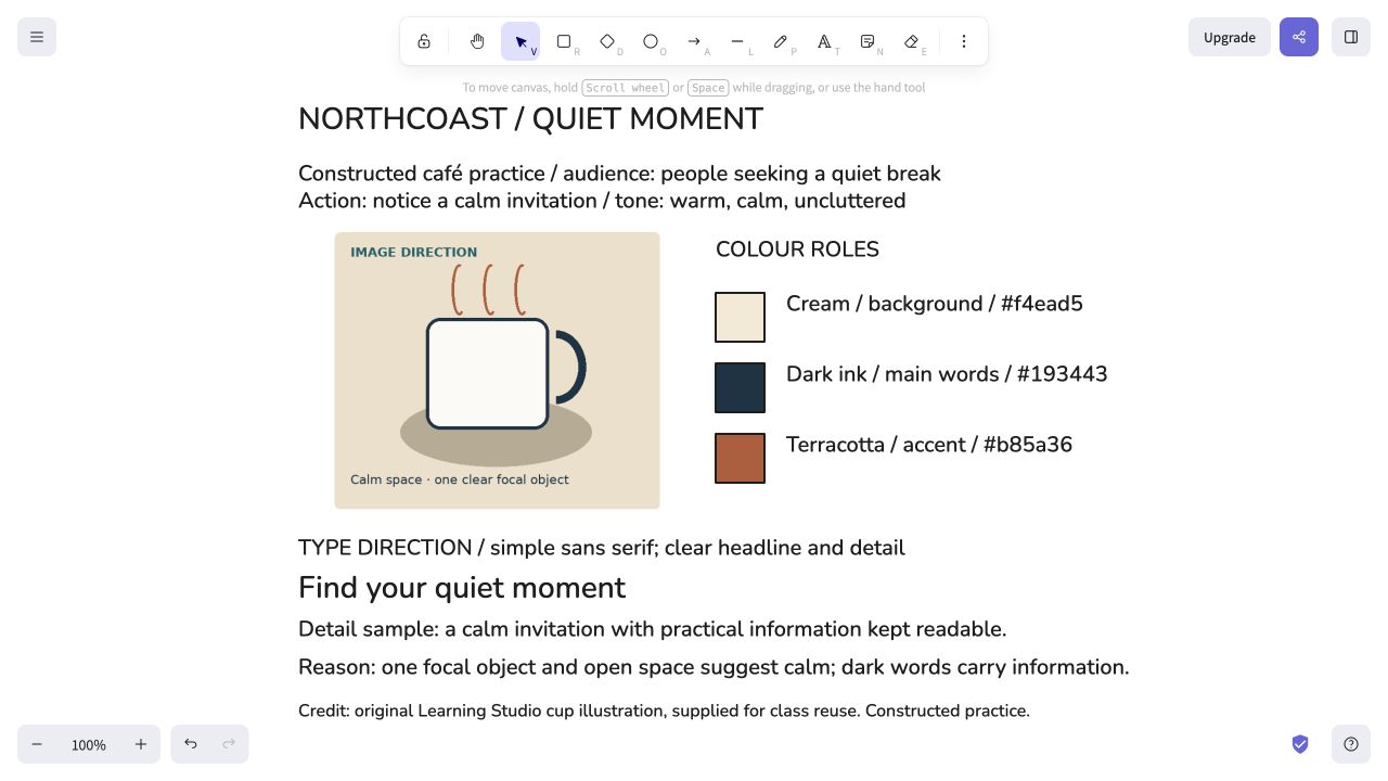 Genuine browser capture for 4. Establish type and composition direction