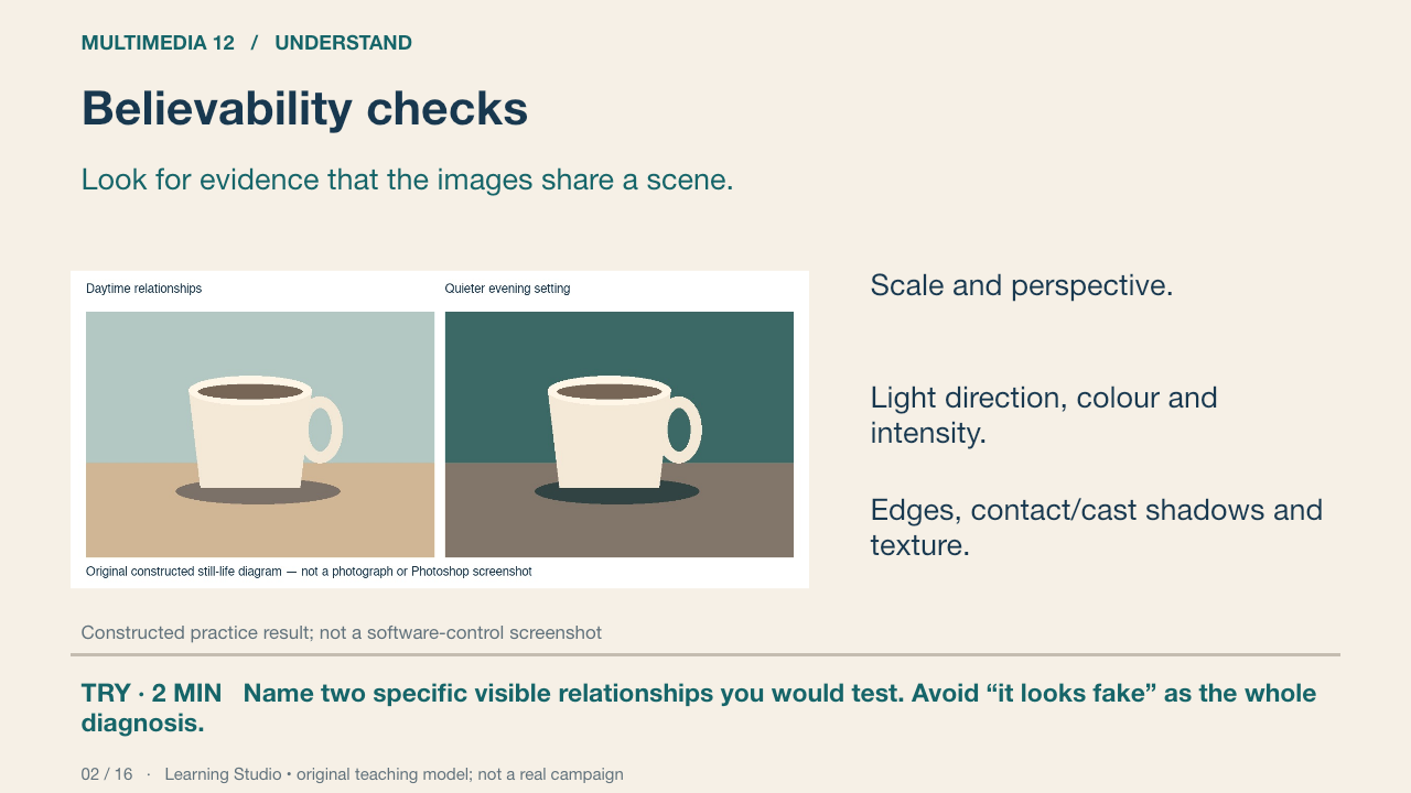 Believability checks