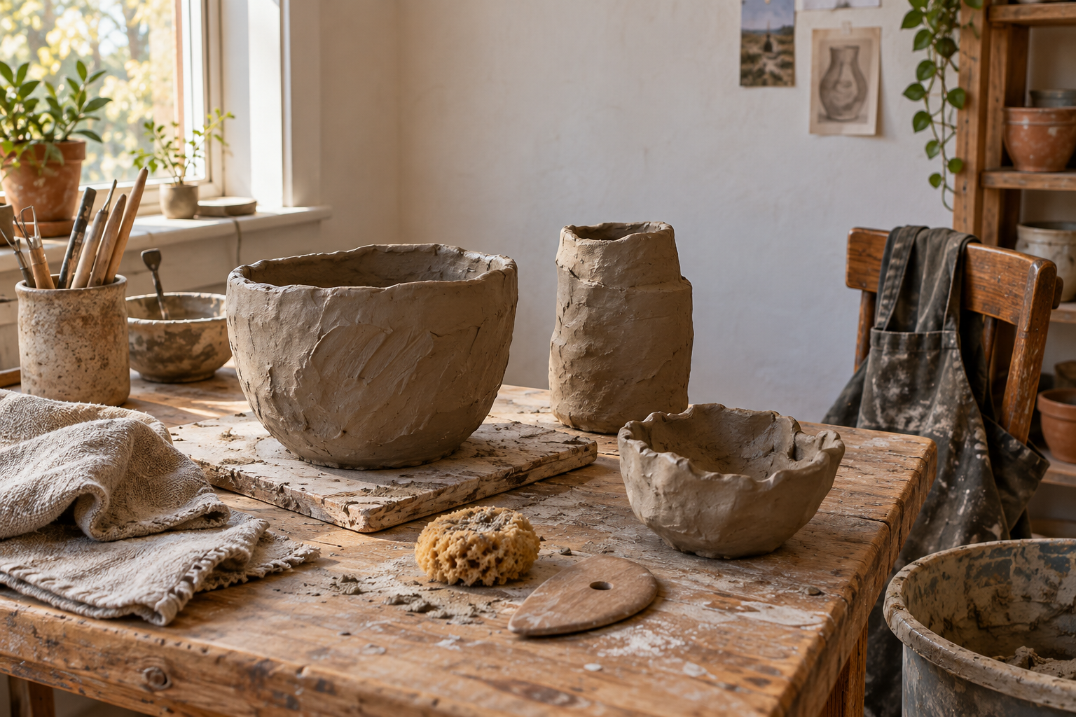 Saltwind Pottery synthetic scene