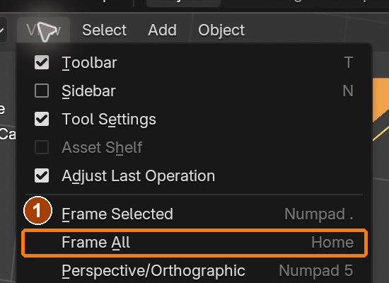 View › Frame All