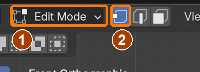 Edit Mode, Vertex Select and X-Ray