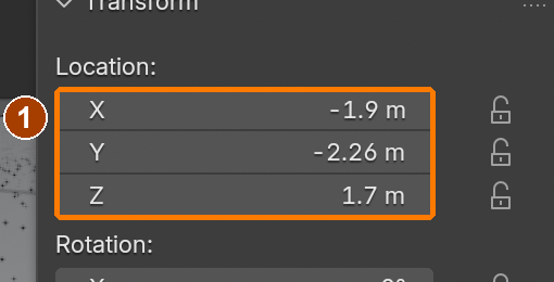 Window selected: Item sidebar Location. Clean native recapture after reopening.