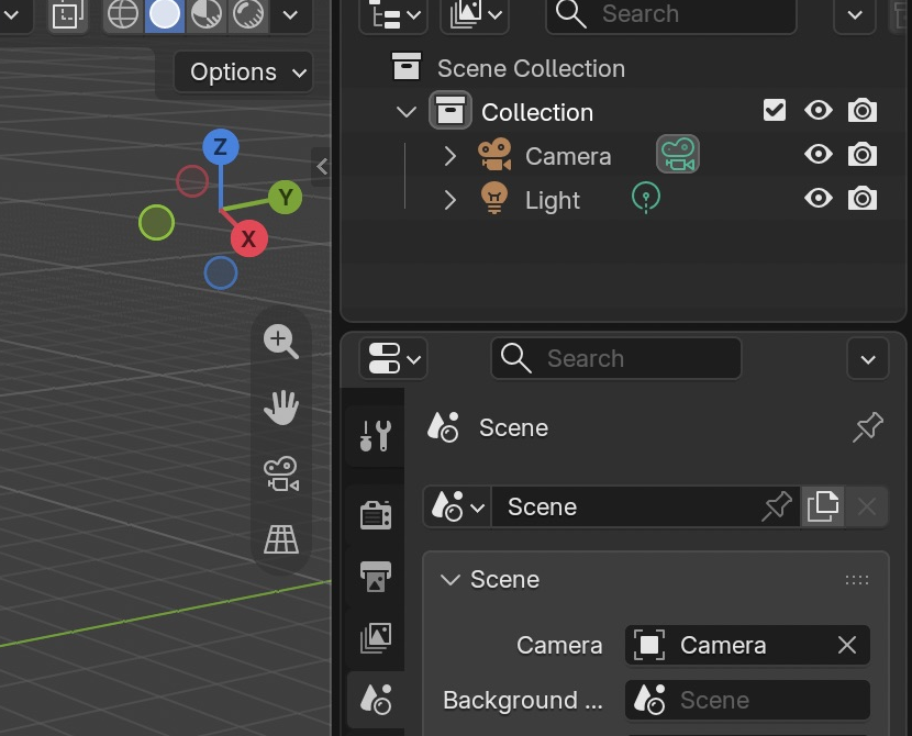 I selected Cube in the Outliner, deleted it, saved and reopened. Camera and Light remain; Cube is gone.
