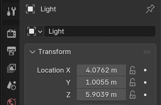 Result in the native demonstration. Check the selected object, state and values against this view.