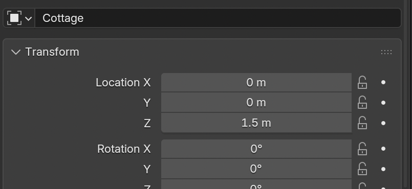 Result in the native demonstration. Check the selected object, state and values against this view.