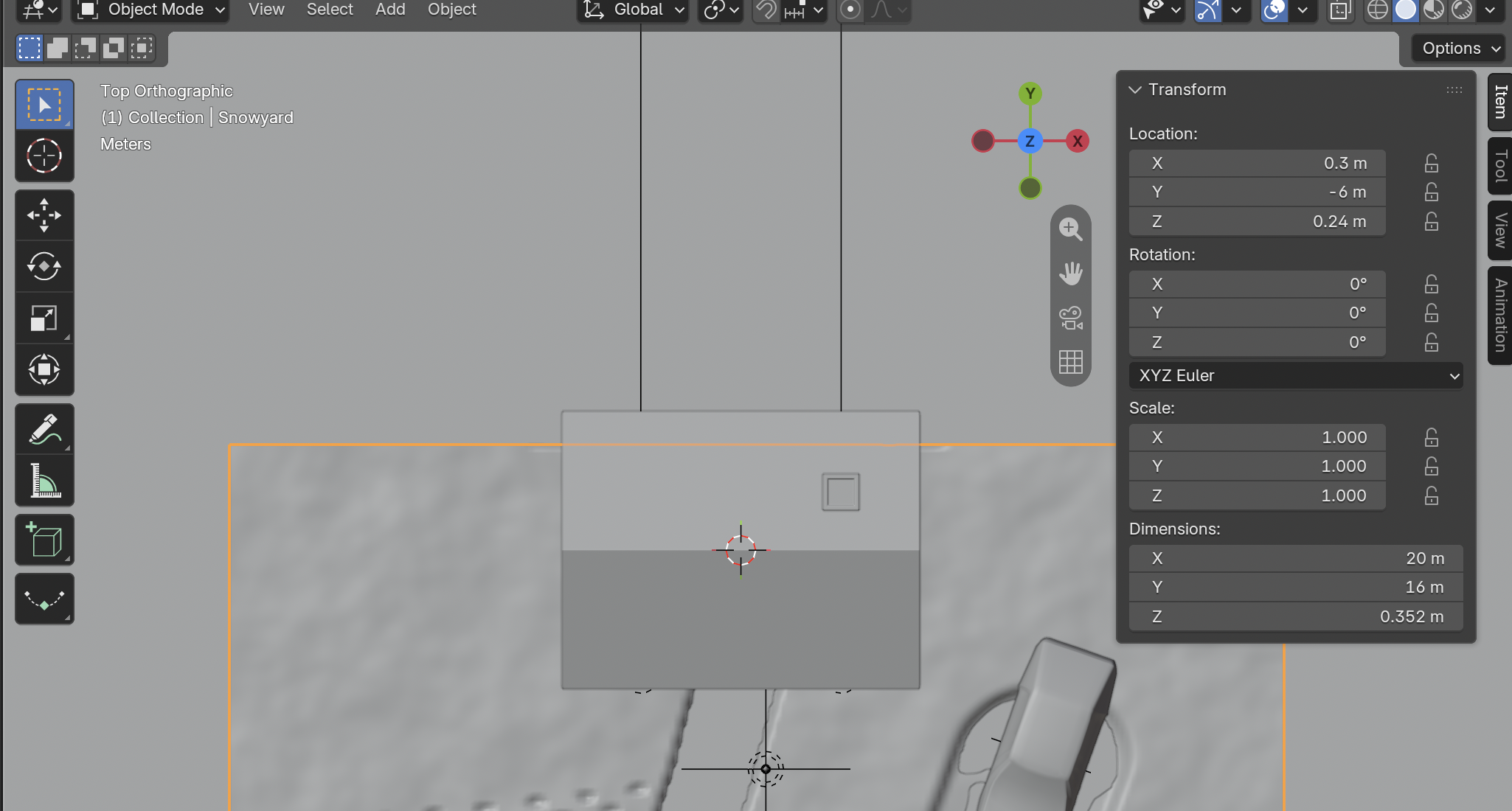 Result in the native demonstration. Check the selected object, state and values against this view.