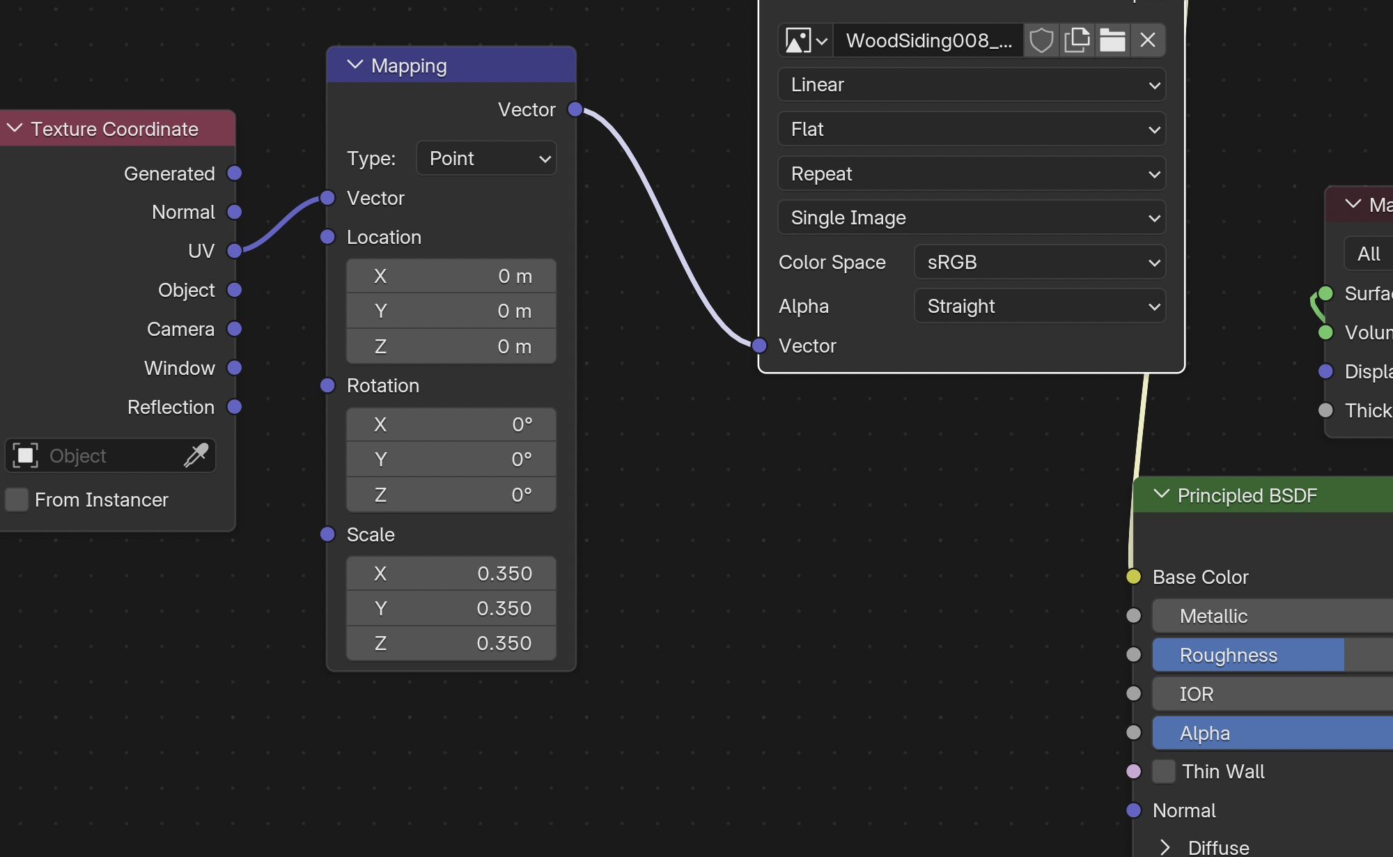 Result in the native demonstration. Check the selected object, state and values against this view.