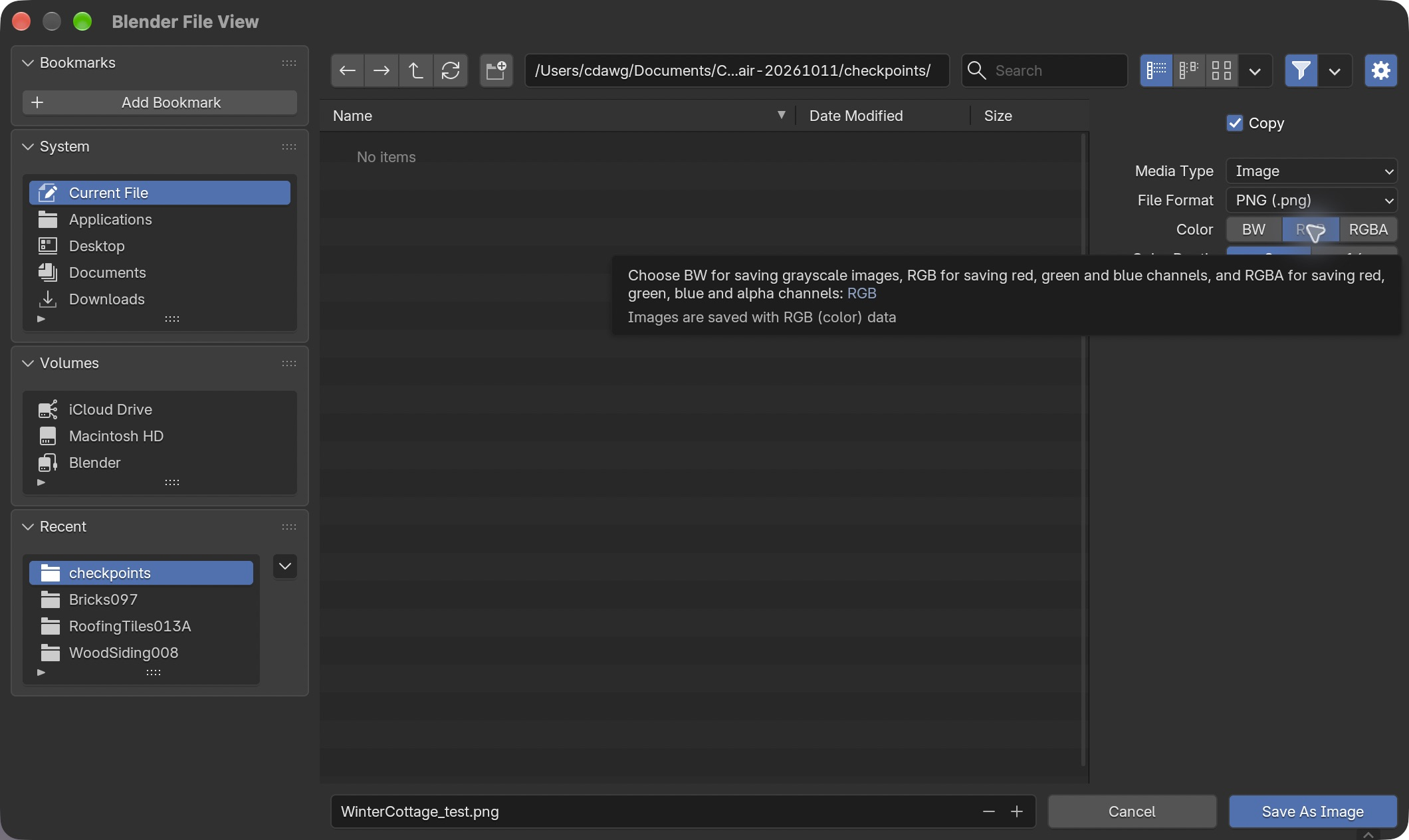 Result in the native demonstration. Check the selected object, state and values against this view.