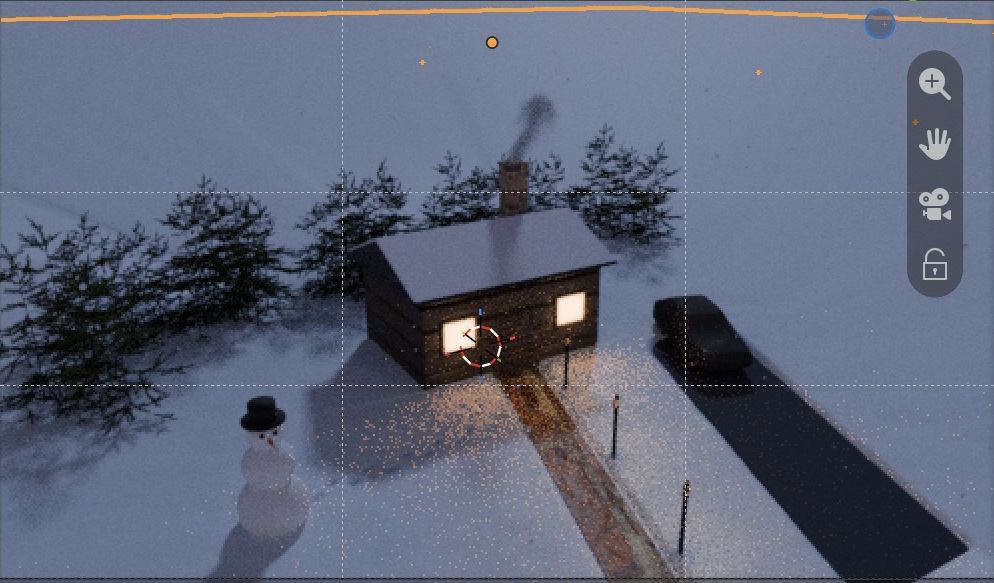 Result in the native demonstration. Check the selected object, state and values against this view.
