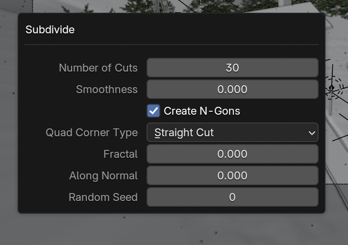 Result in the native demonstration. Check the selected object, state and values against this view.