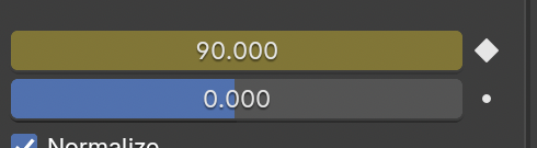 Result in the native demonstration. Check the selected object, state and values against this view.