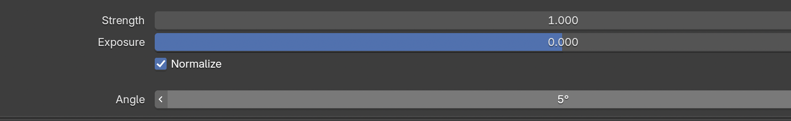 Result in the native demonstration. Check the selected object, state and values against this view.