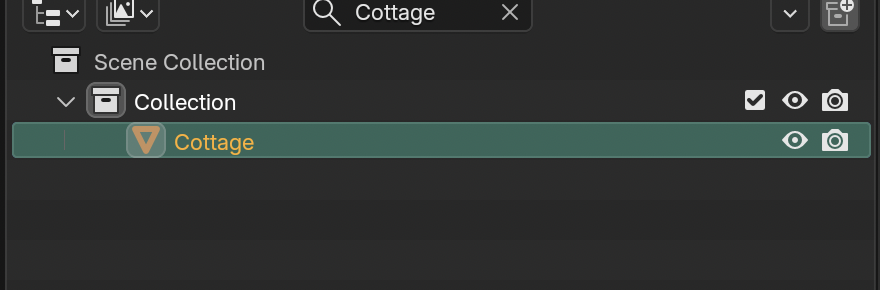 Result in the native demonstration. Check the selected object, state and values against this view.