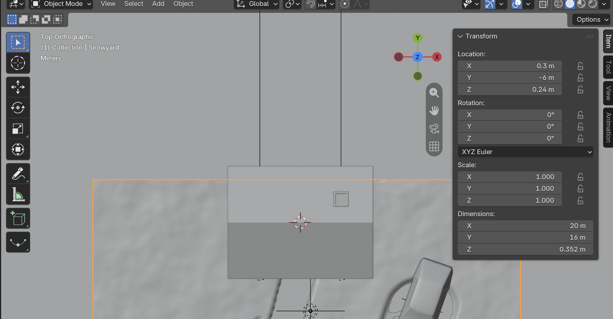 Result in the native demonstration. Check the selected object, state and values against this view.