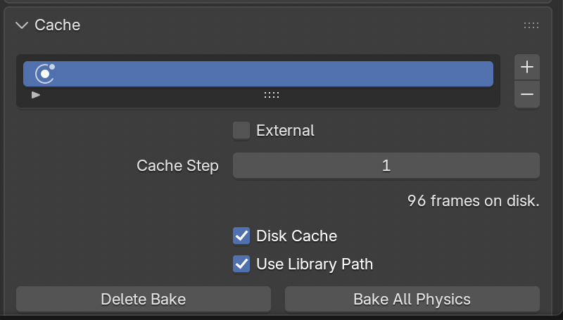 Result in the native demonstration. Check the selected object, state and values against this view.