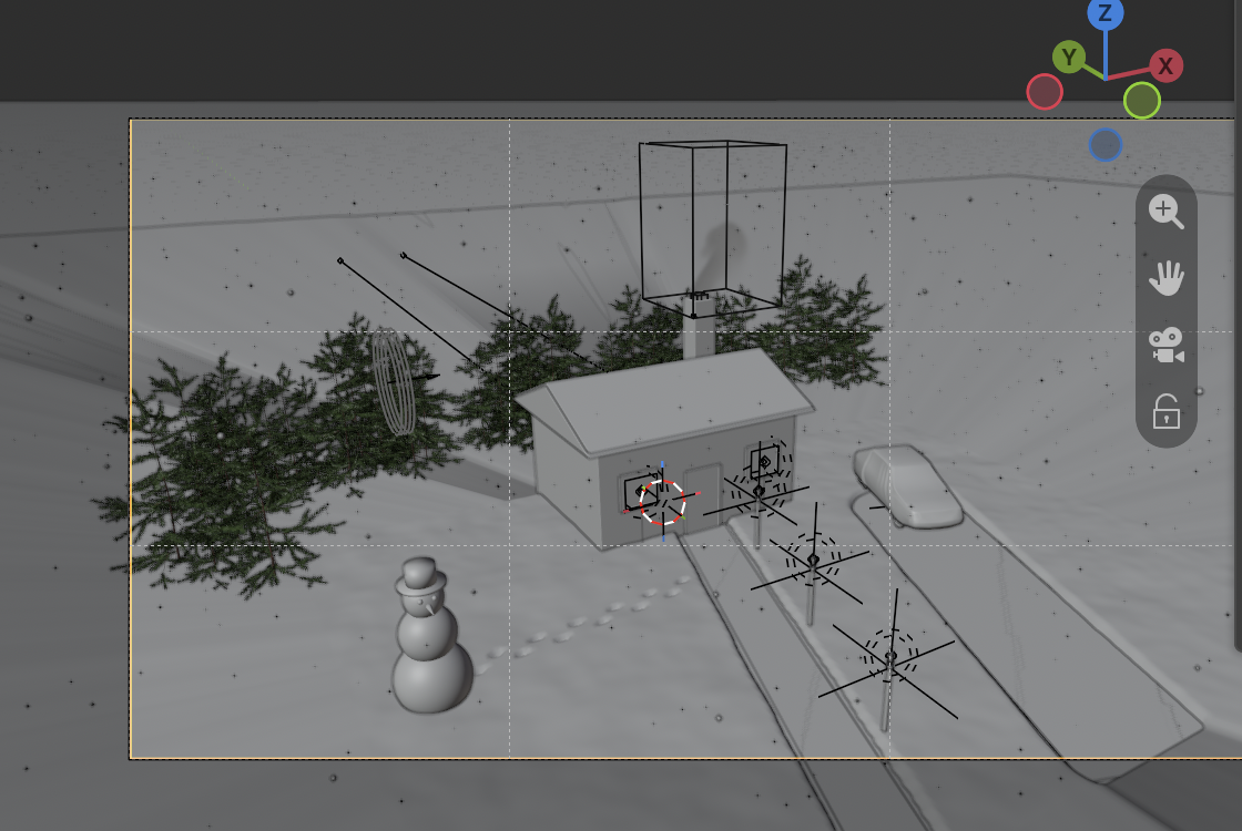 Result in the native demonstration. Check the selected object, state and values against this view.