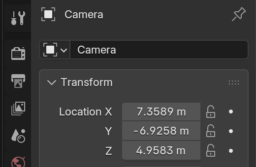 Result in the native demonstration. Check the selected object, state and values against this view.