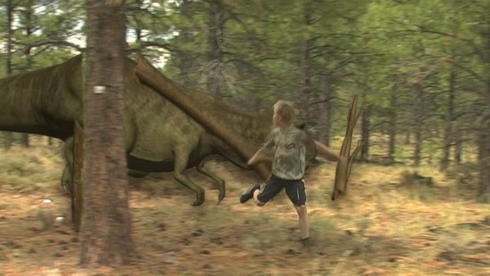 Dinosaur Chase demo frame